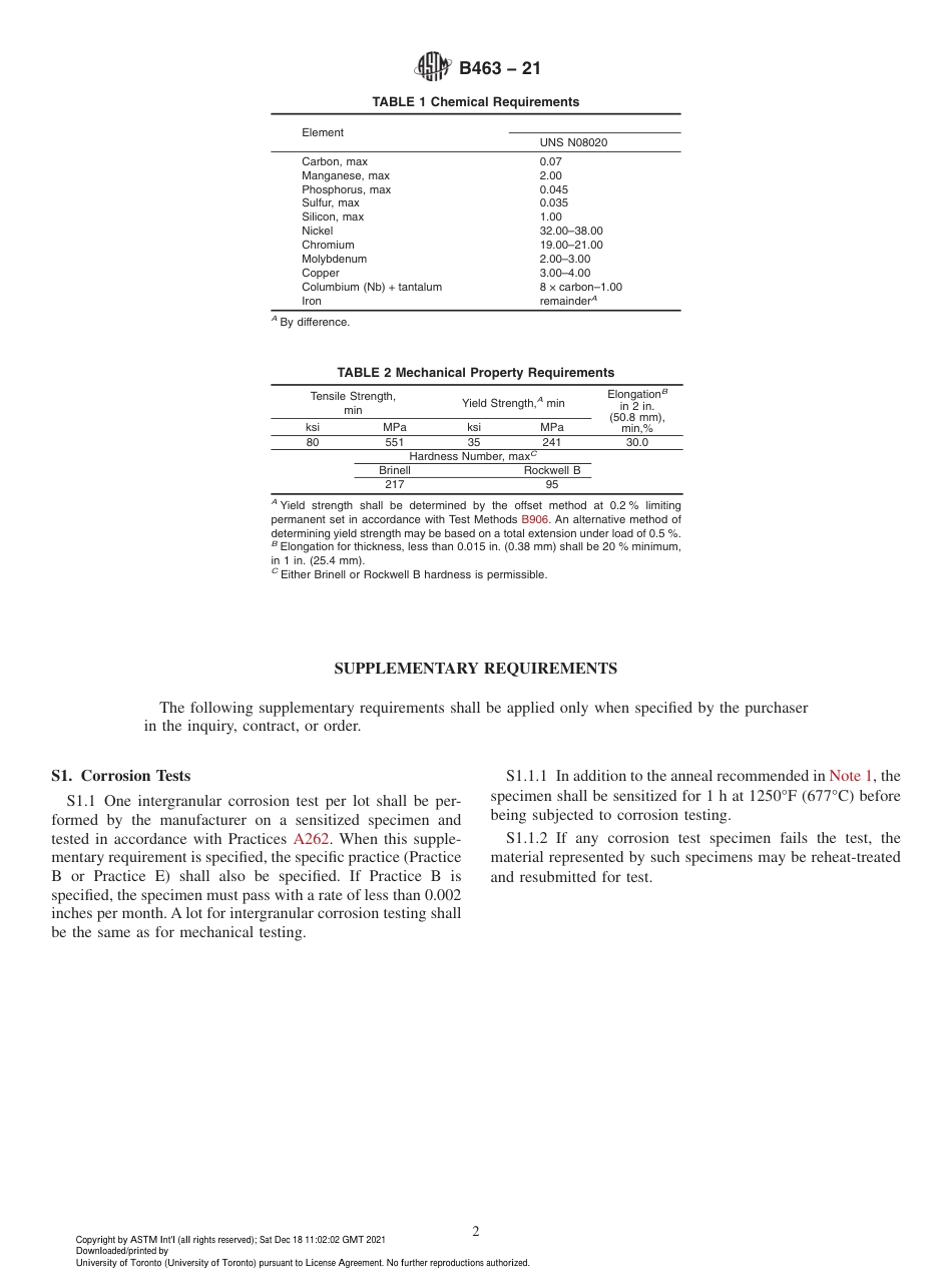ASTM B463 - 21.pdf_第2页
