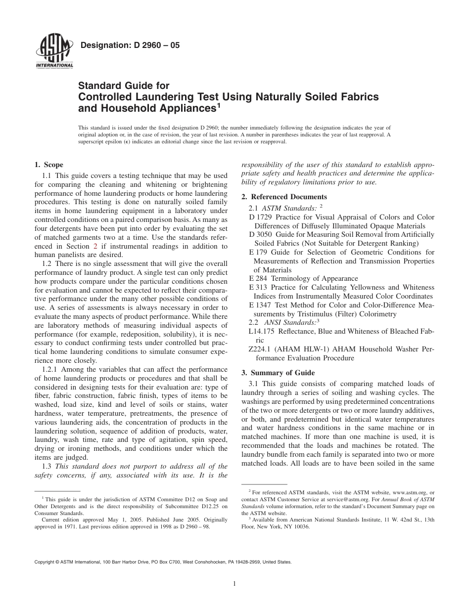 ASTM D2960 - 05.pdf_第1页