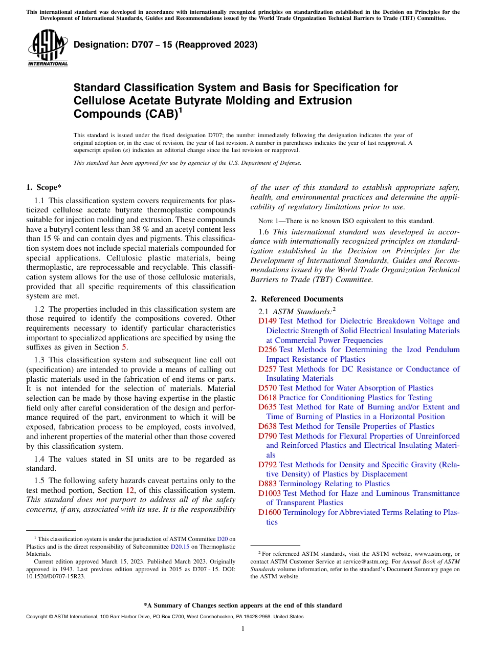ASTM D707 - 15 (2023).pdf_第1页