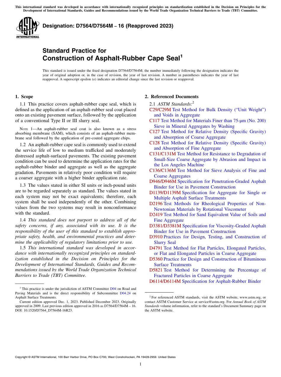 ASTM D7564 - D 7564M - 16 (2023).pdf_第1页