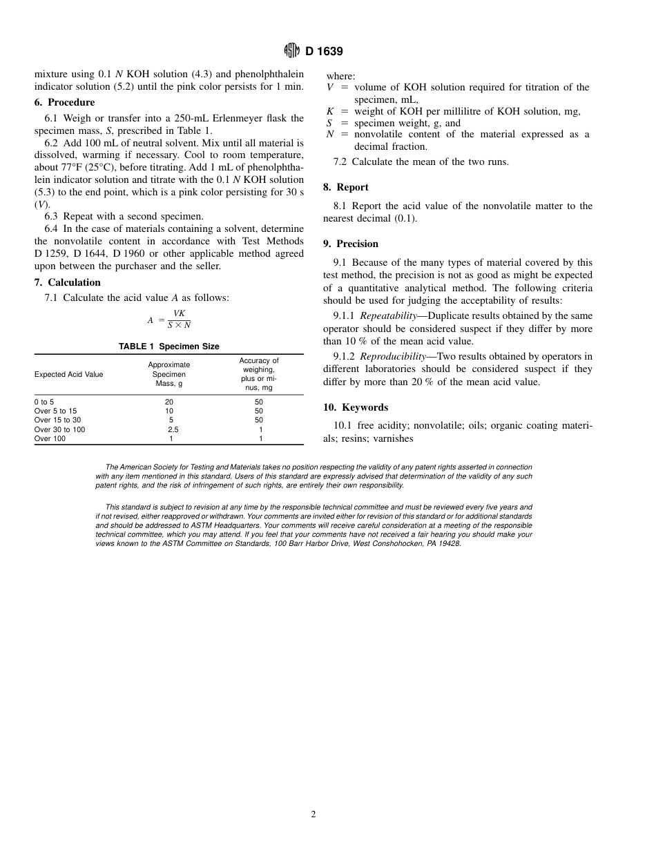 ASTM D1639 - 90 (1996)e1.pdf_第2页