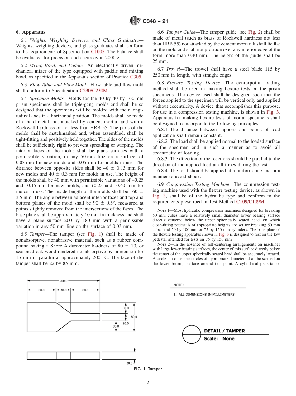 ASTM C348 - 21.pdf_第2页