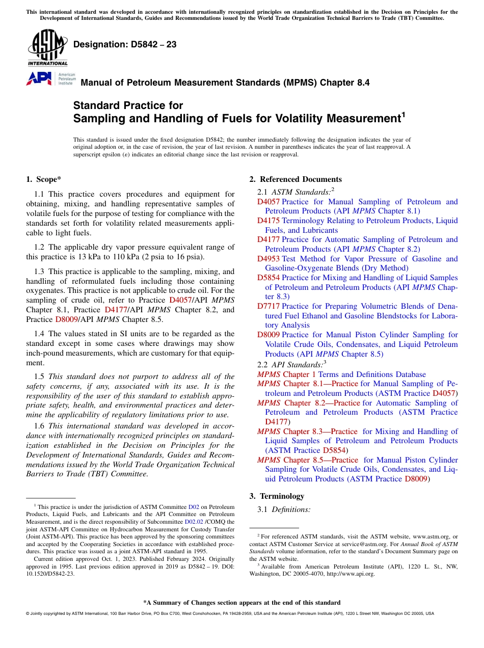 ASTM D5842 - 23.pdf_第1页
