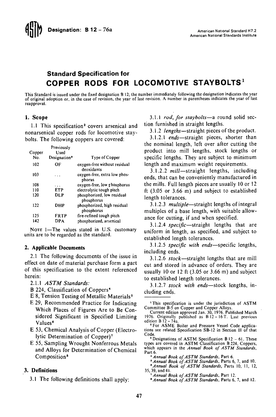 ASTM B12 - 76a scan.pdf_第1页