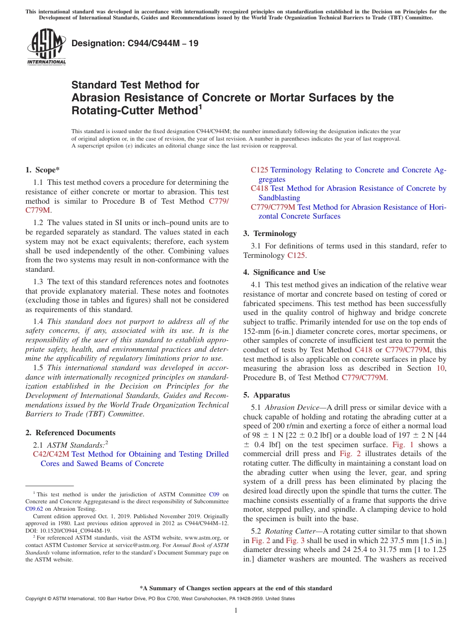 ASTM C944 - C 944M - 19.pdf_第1页