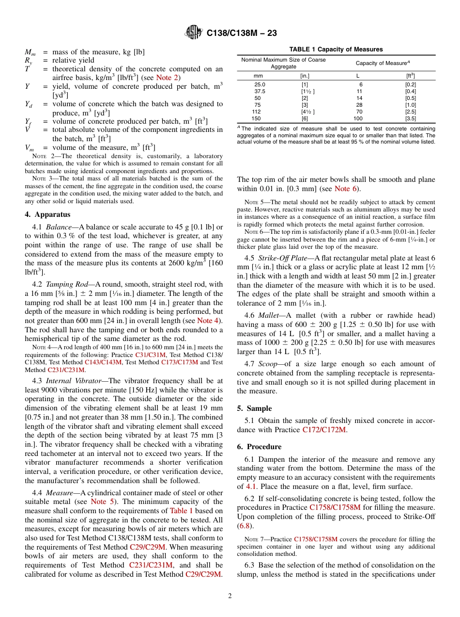 ASTM C138 - C 138M - 23.pdf_第2页