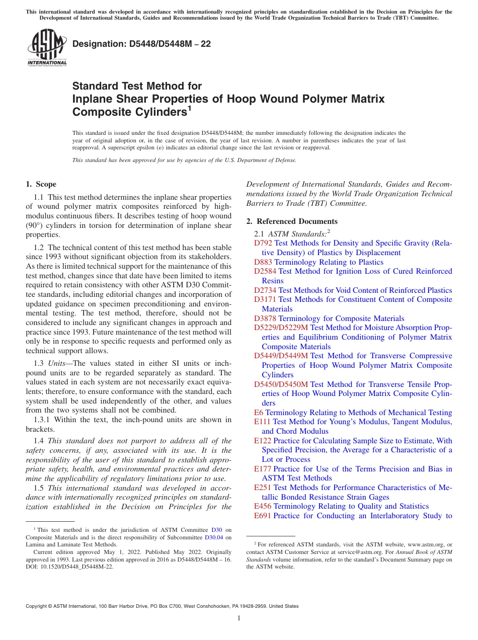 ASTM D5448 - D 5448M - 22.pdf_第1页