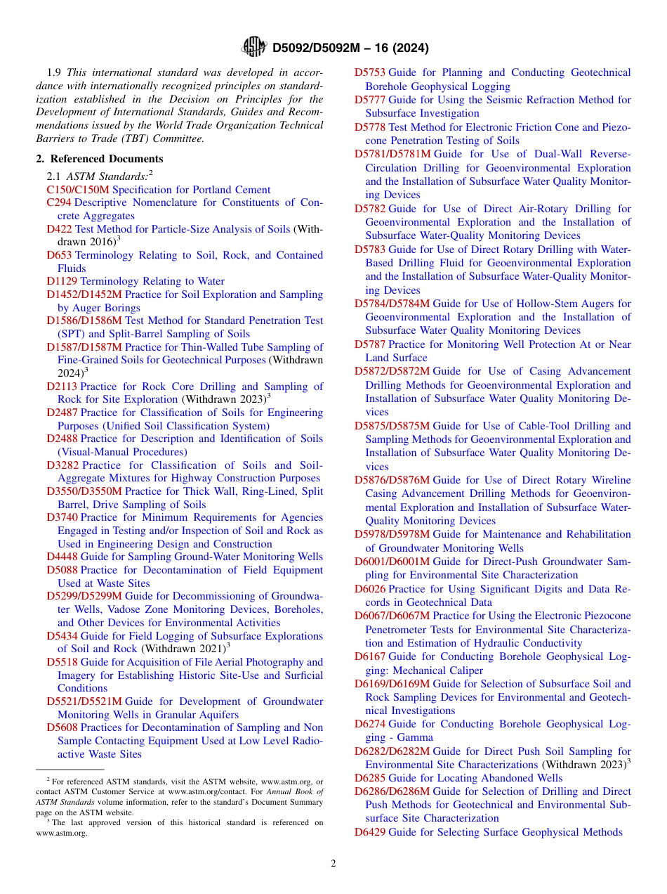 ASTM D5092 - D 5092M - 16 (2024).pdf_第2页