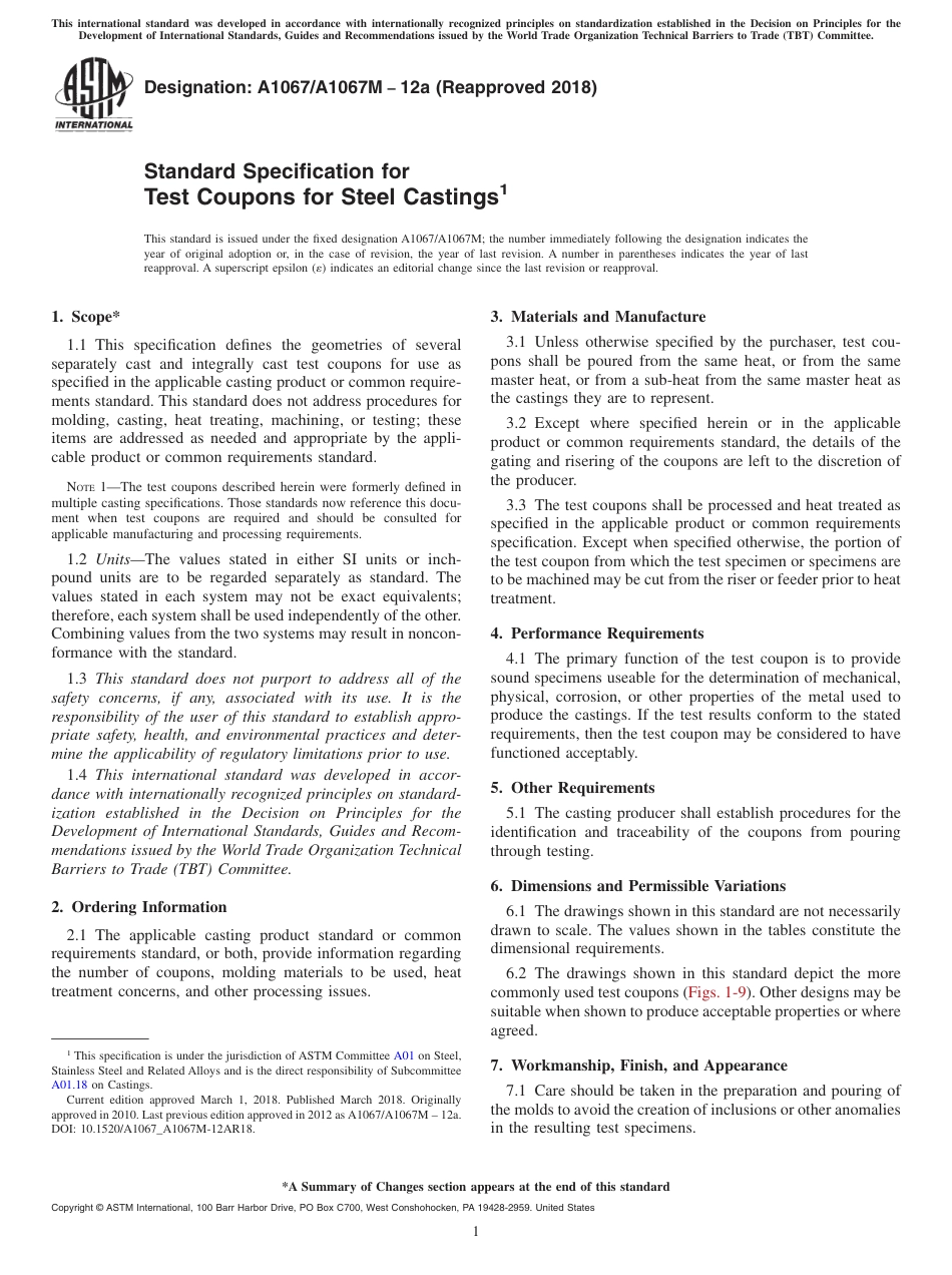 ASTM A1067 - A 1067M - 12a (2018).pdf_第1页