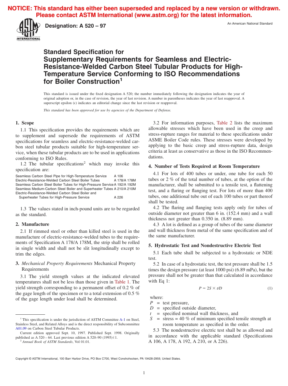 ASTM A520 - 97.pdf_第1页