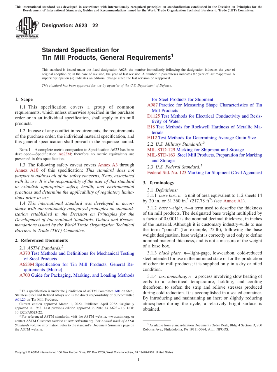 ASTM A623 - 22.pdf_第1页