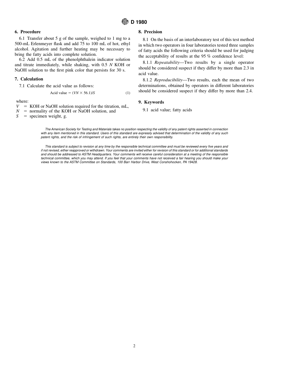 ASTM D1980 - 87 (1998).pdf_第2页
