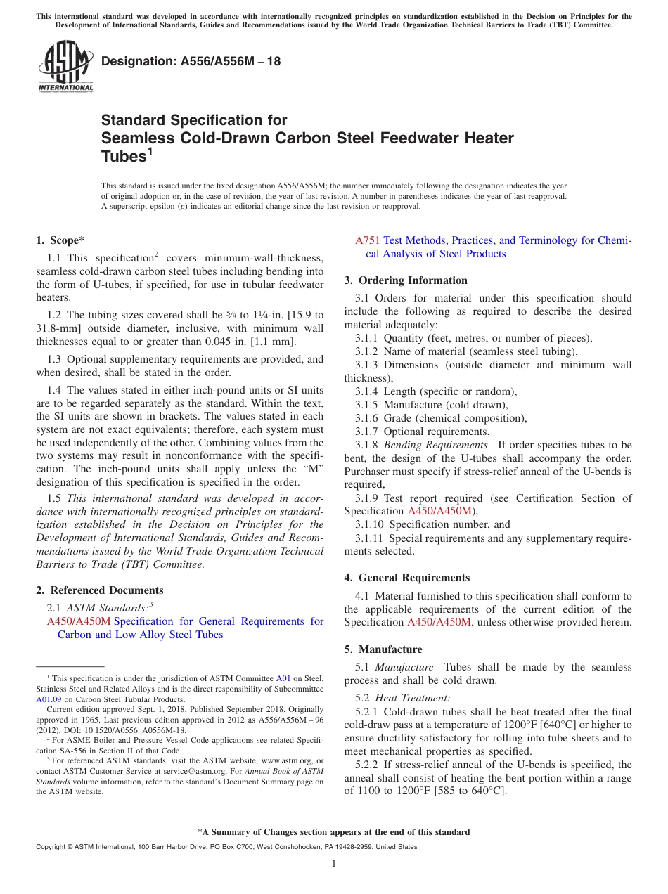 ASTM A556 - A 556M - 18.pdf_第1页