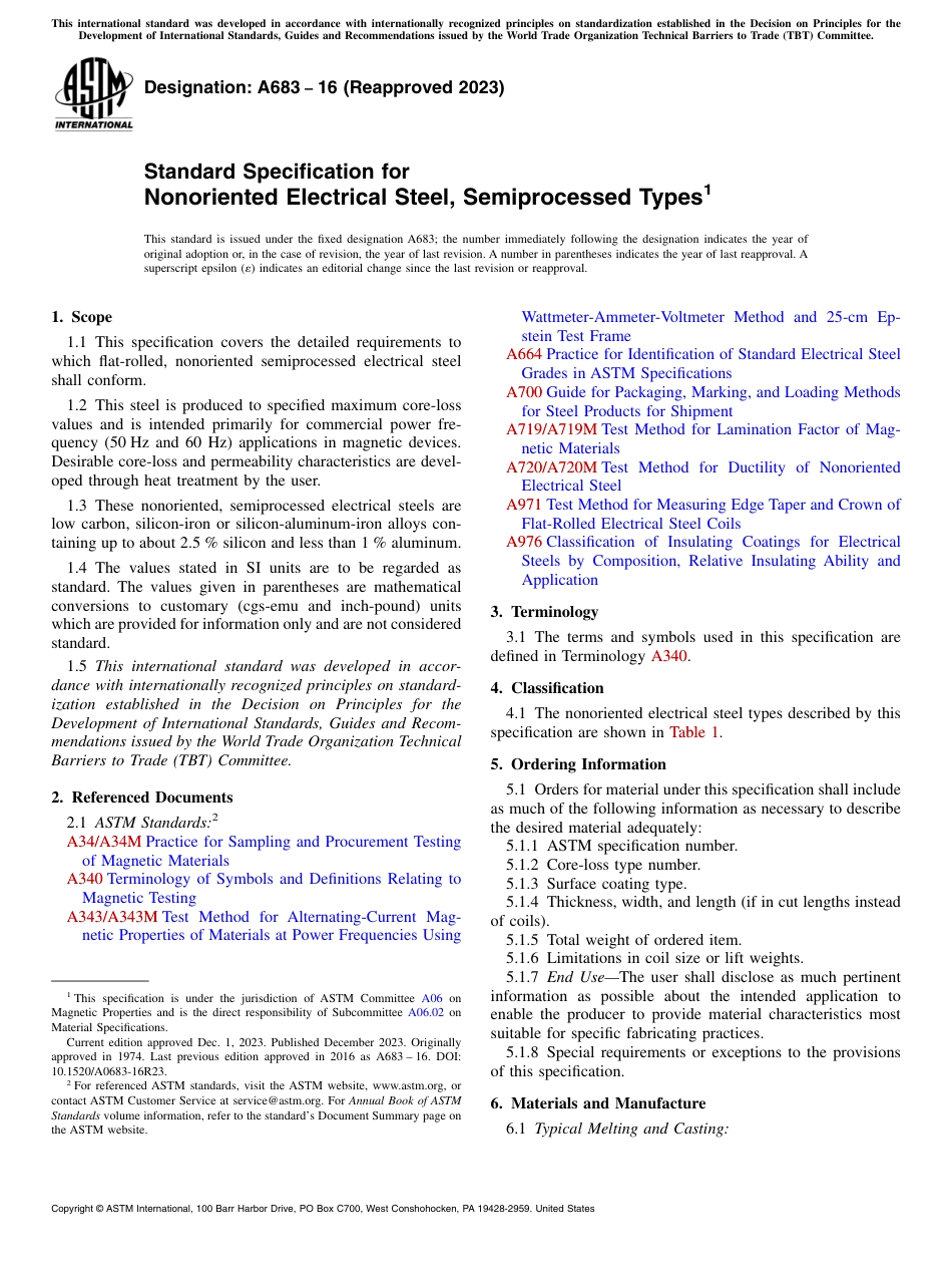 ASTM A683 - 16 (2023).pdf_第1页
