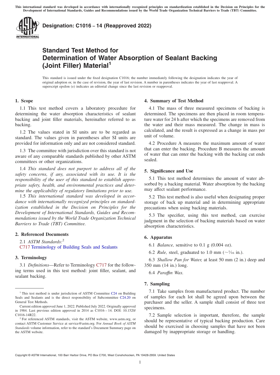 ASTM C1016 - 14 (2022).pdf_第1页