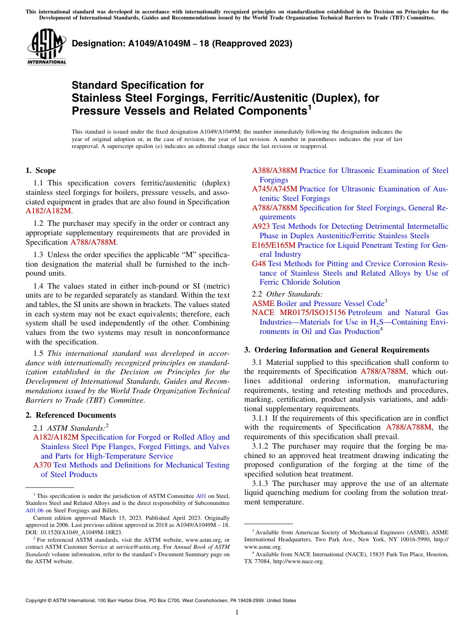 ASTM A1049 - A 1049M - 18 (2023).pdf_第1页