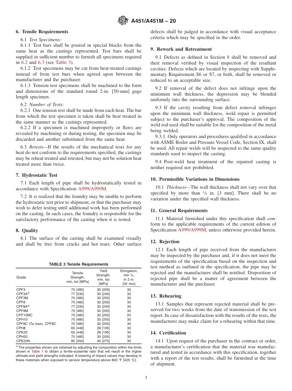 ASTM A451 - A 451M - 20.pdf_第3页
