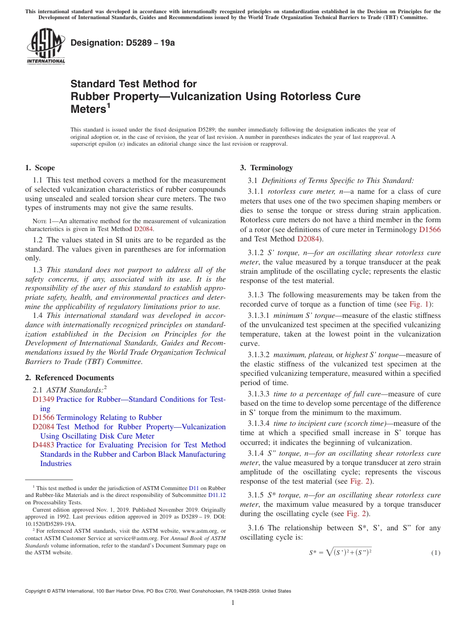 ASTM D5289 - 19a.pdf_第1页