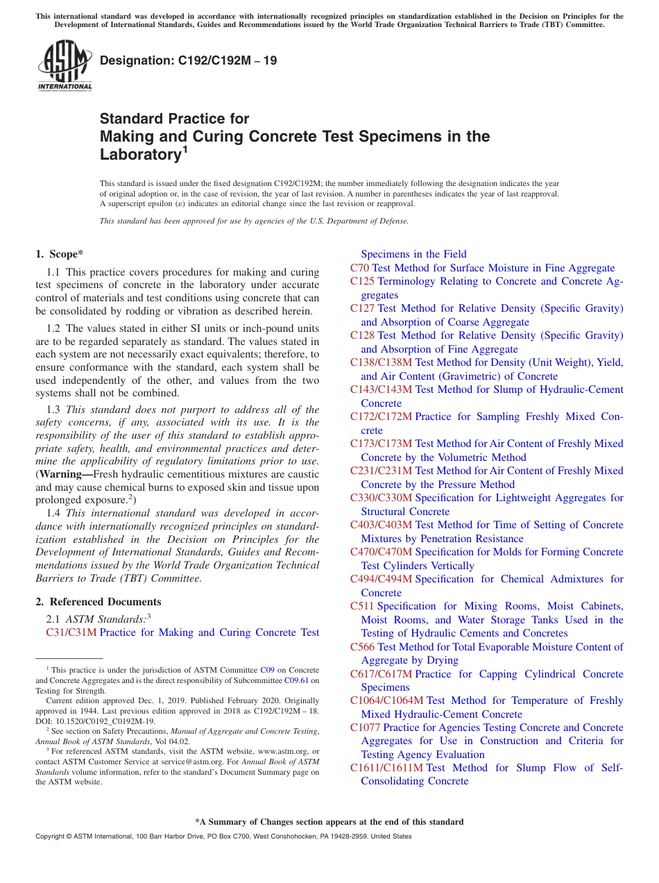 ASTM C192 - C 192M - 19.pdf_第1页