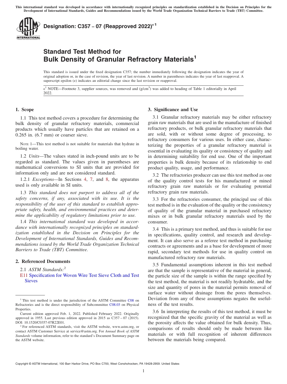 ASTM C357 - 07 (2022)e1.pdf_第1页