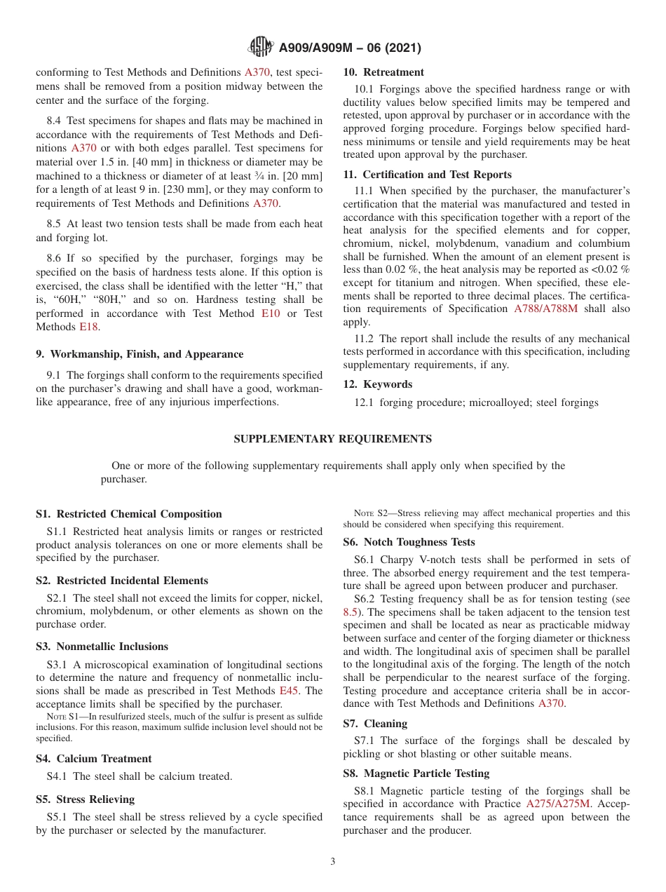 ASTM A909 - A 909M - 06 (2021).pdf_第3页