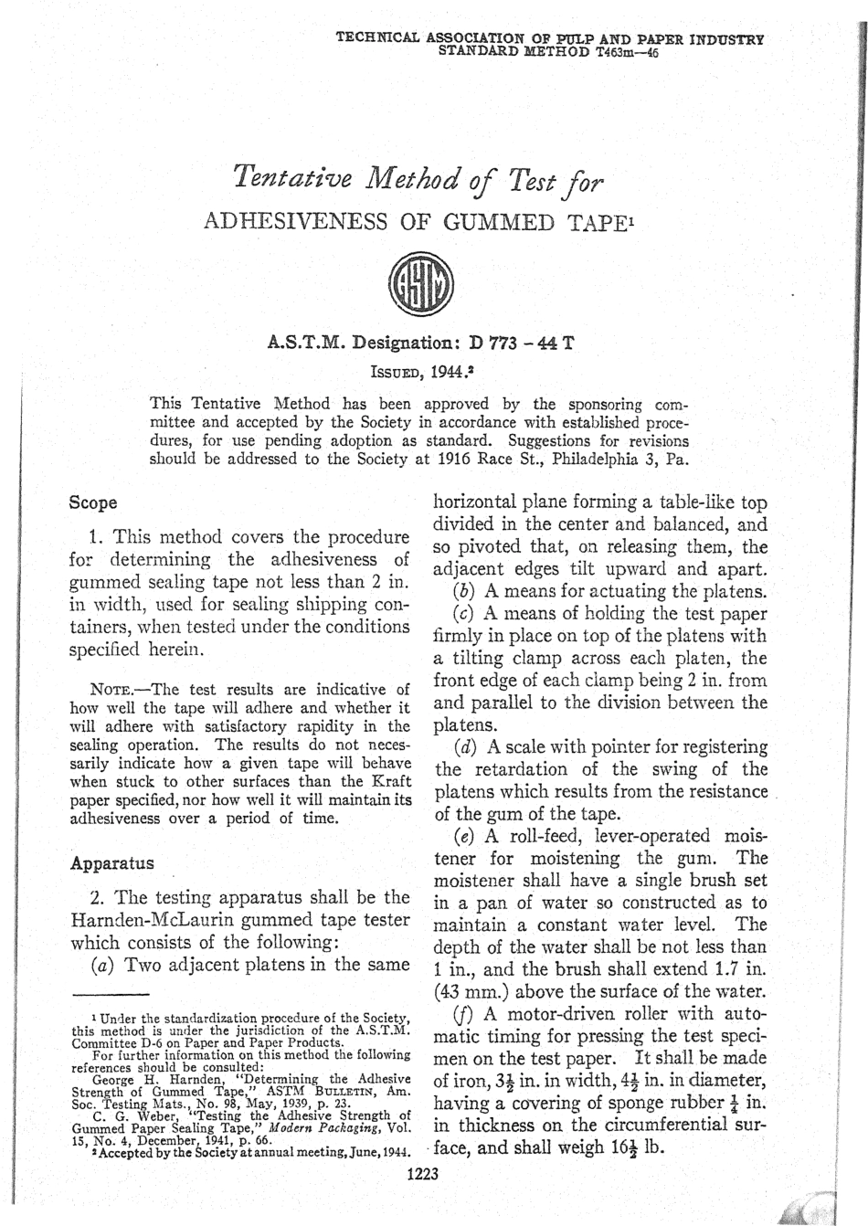 ASTM D773 - 44T scan.pdf_第1页