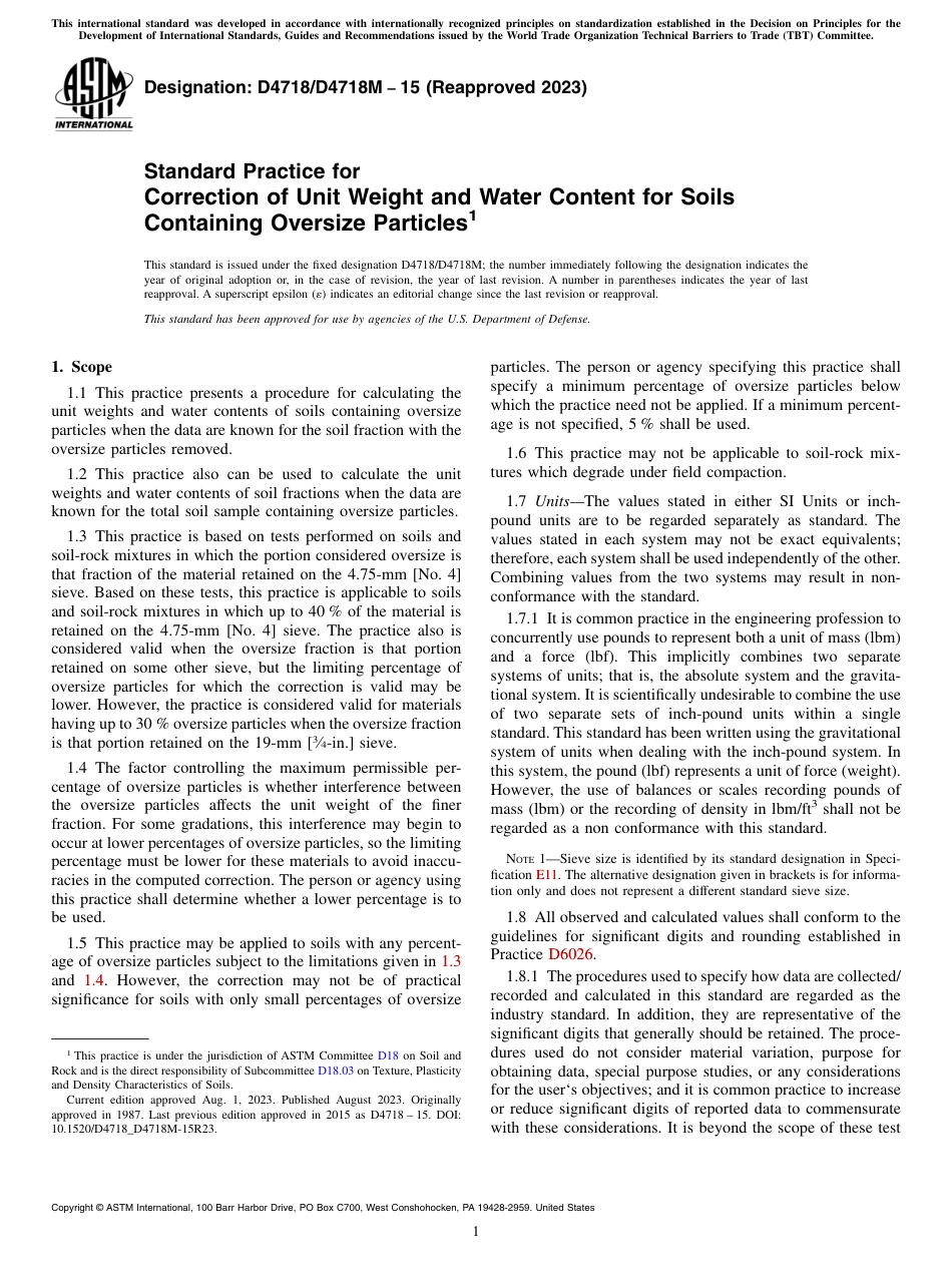 ASTM D4718 - D 4718M - 15 (2023).pdf_第1页