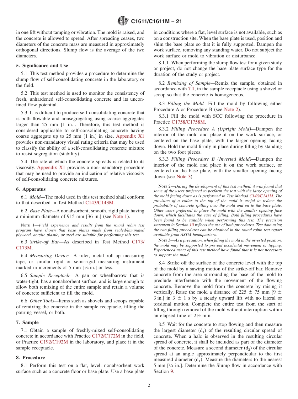 ASTM C1611 - C 1611M - 21.pdf_第2页