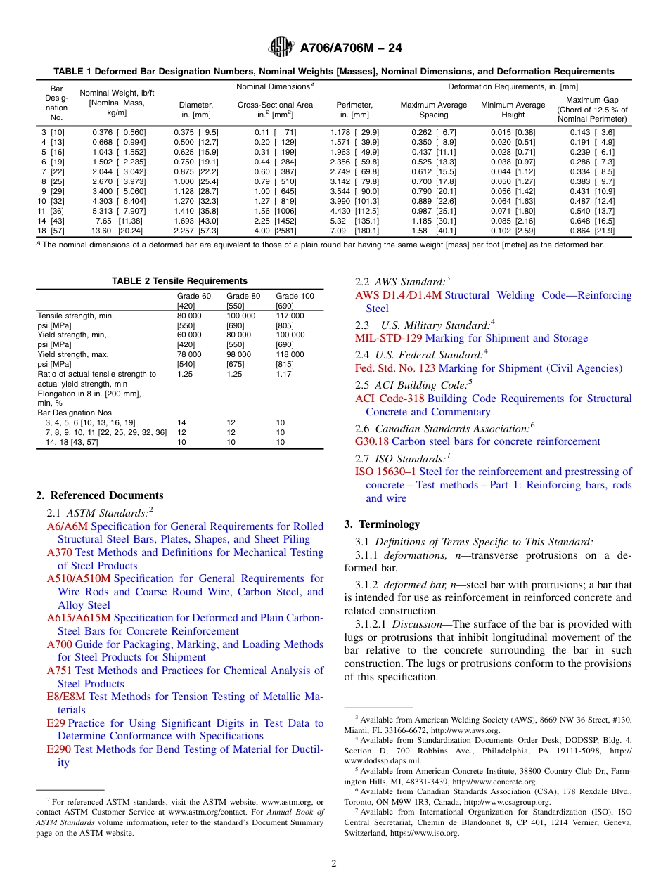 ASTM A706 - A 706M - 24.pdf_第2页