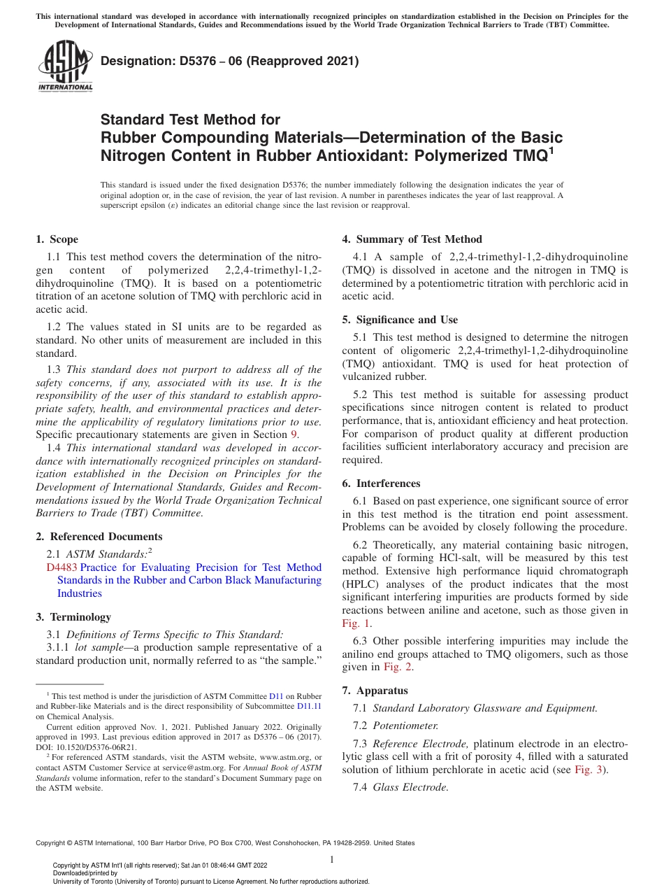 ASTM D5376 - 06 (2021).pdf_第1页