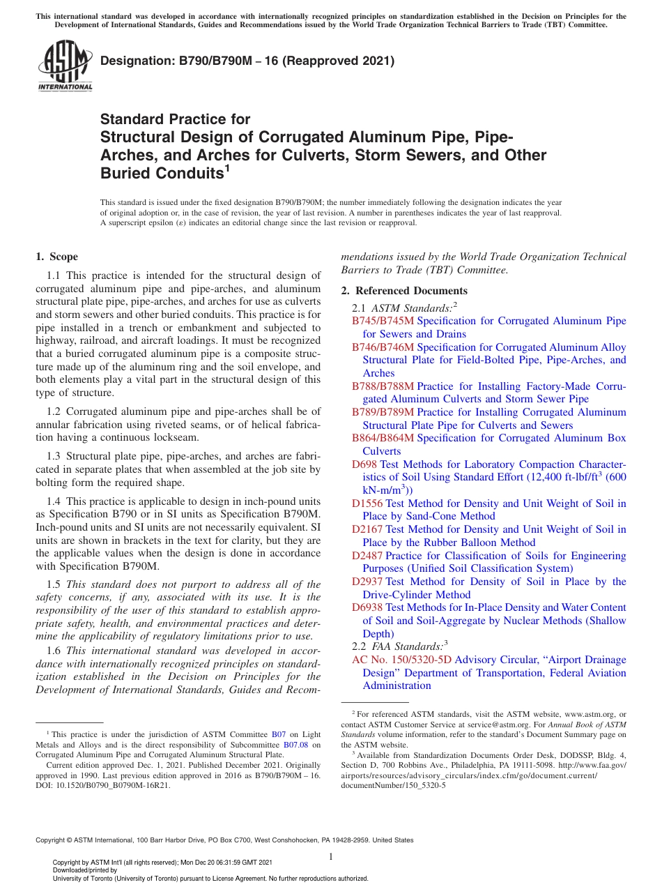 ASTM B790 - B 790M - 16 (2021).pdf_第1页