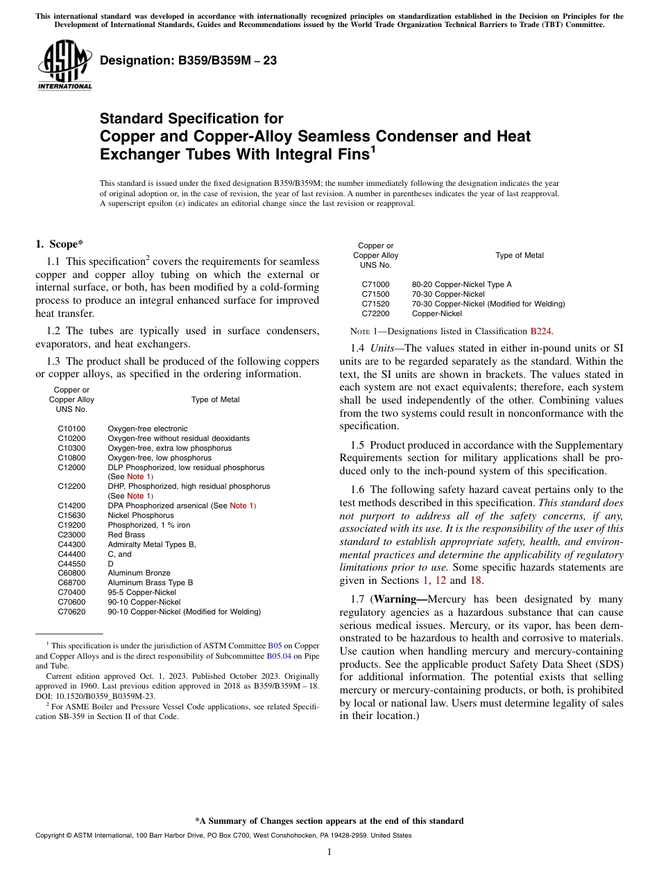 ASTM B359 - B 359M - 23.pdf_第1页