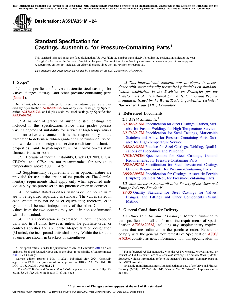 ASTM A351 - A 351M - 24.pdf_第1页
