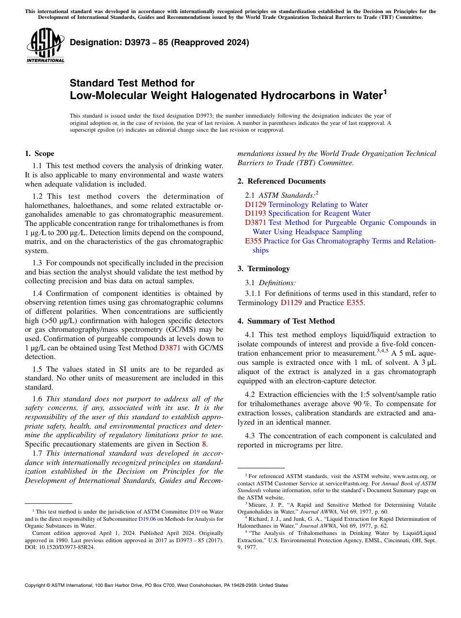ASTM D3973 - 85 (2024).pdf_第1页