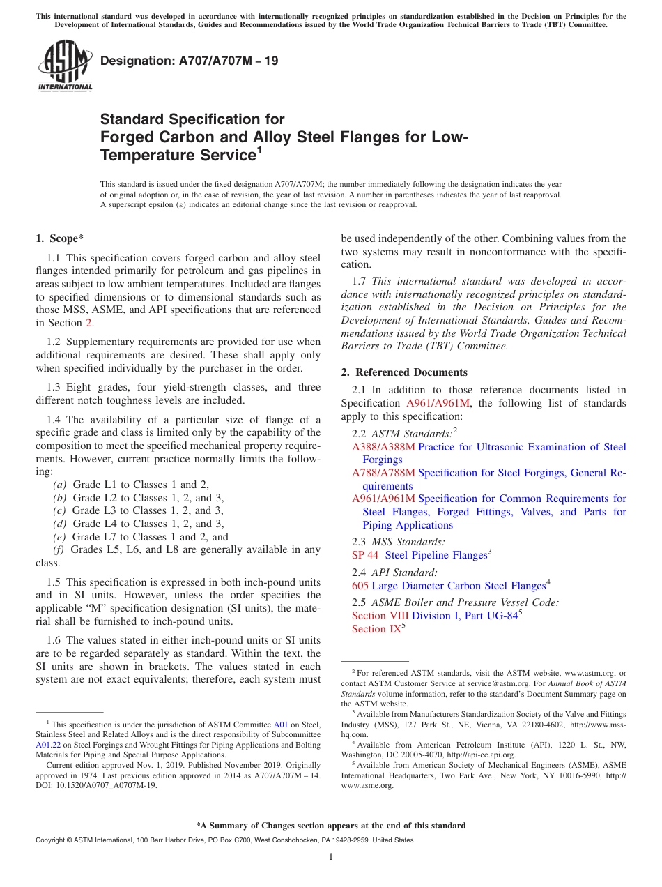 ASTM A707 - A 707M - 19.pdf_第1页