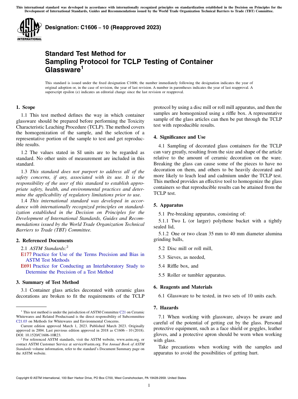 ASTM C1606 - 10 (2023).pdf_第1页