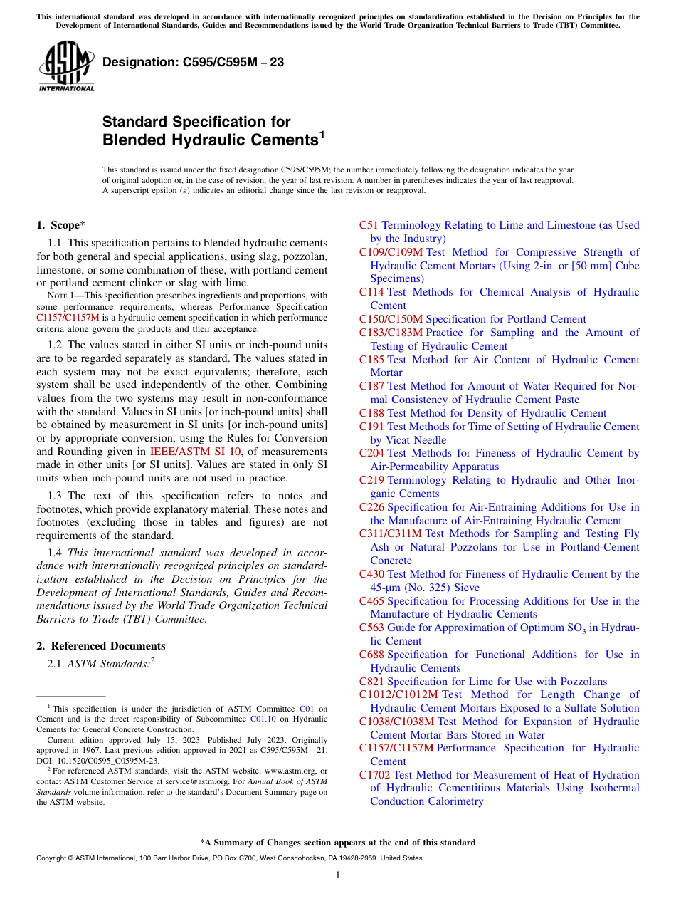 ASTM C595 - C 595M - 23.pdf_第1页