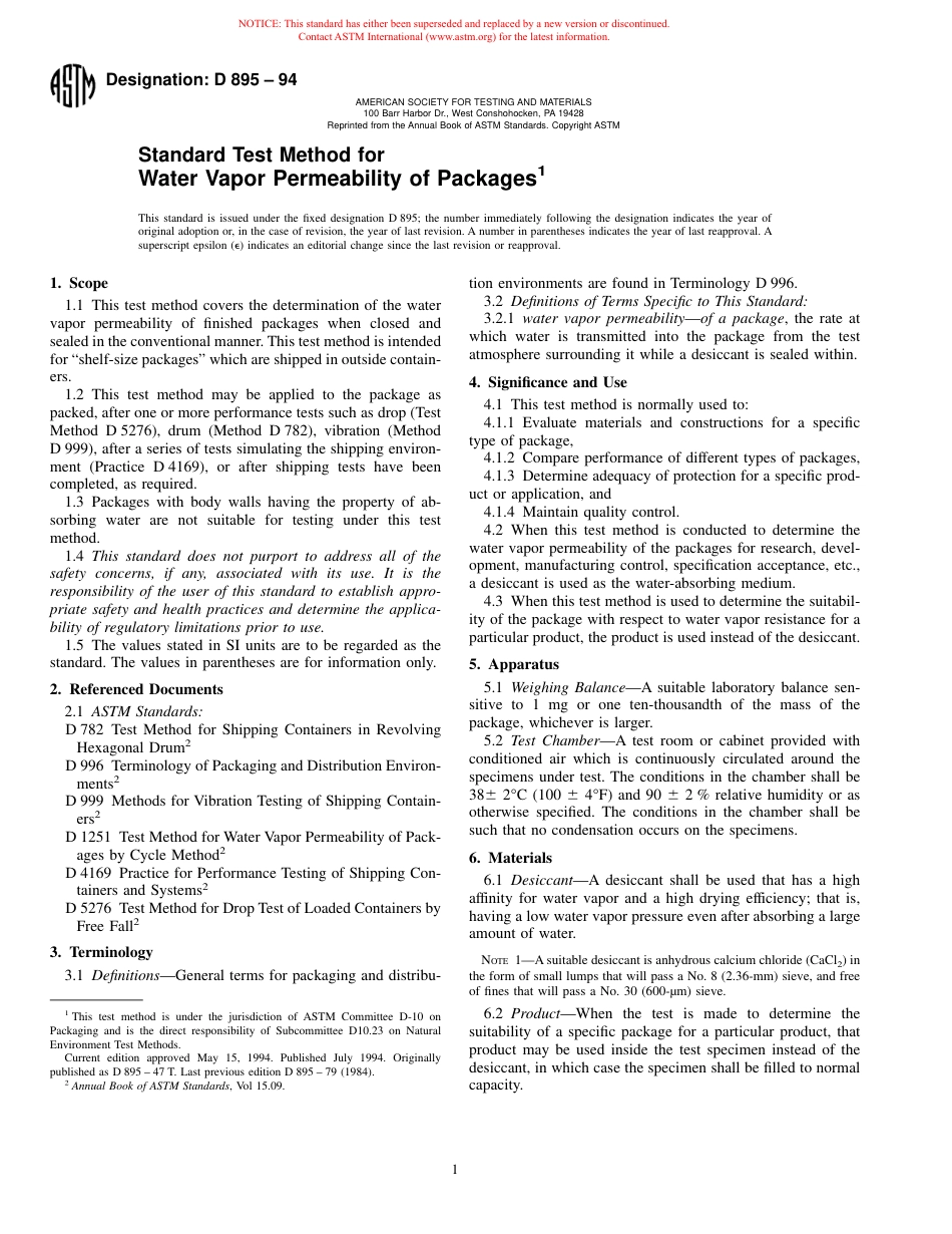 ASTM D895 - 94.pdf_第1页
