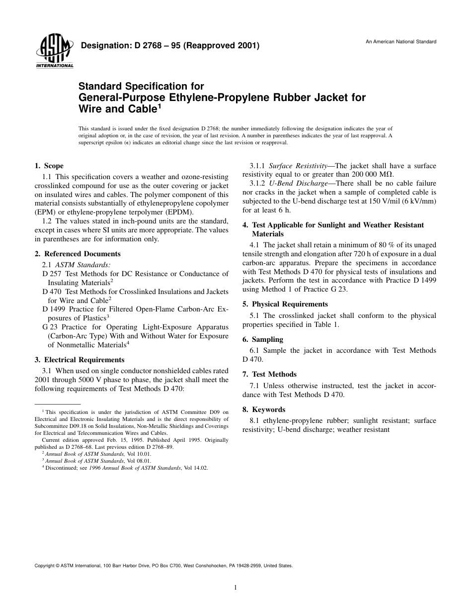 ASTM D2768 - 95 (2001).pdf_第1页