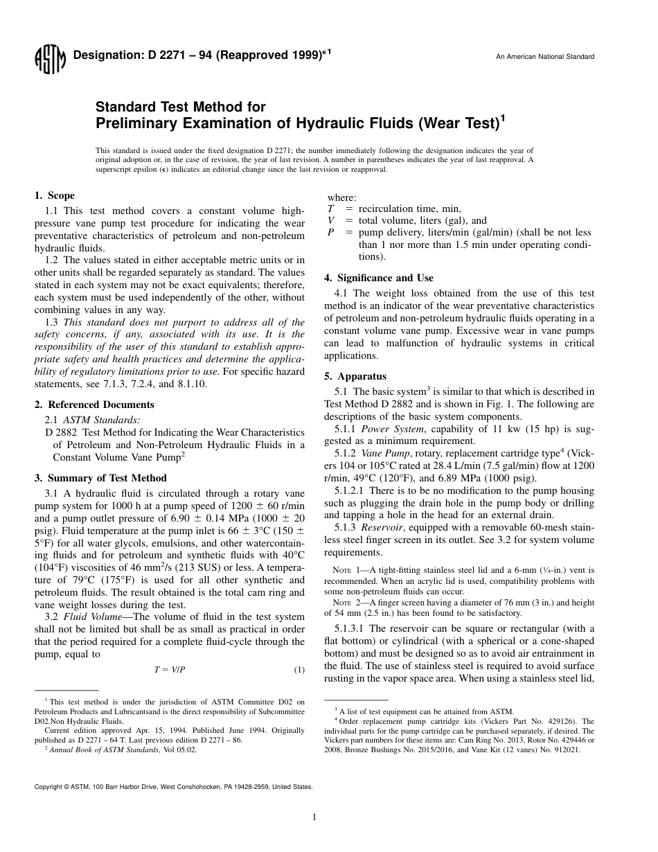 ASTM D2271 - 94 (1999)e1.pdf_第1页