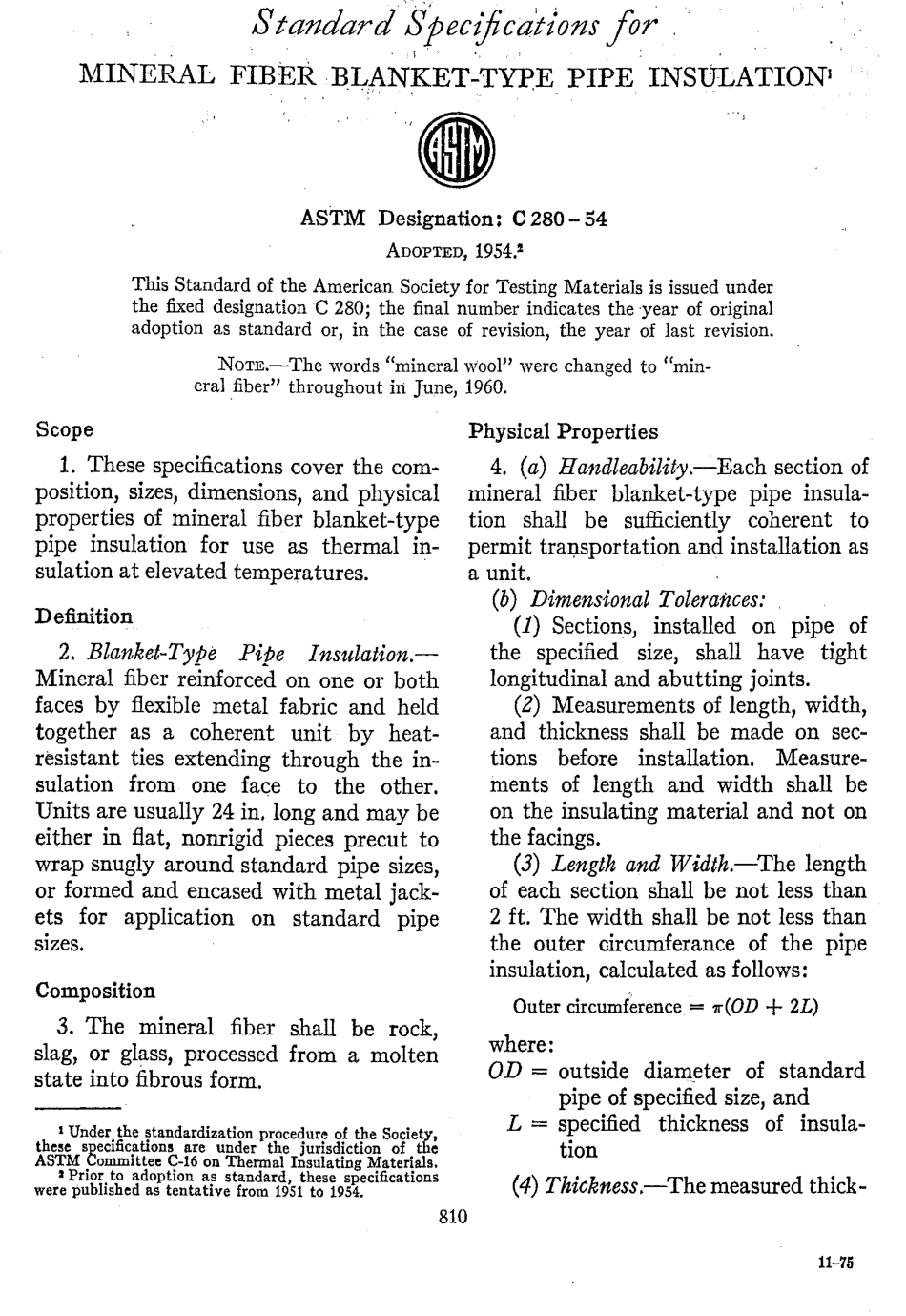 ASTM C280 - 54 scan.pdf_第1页