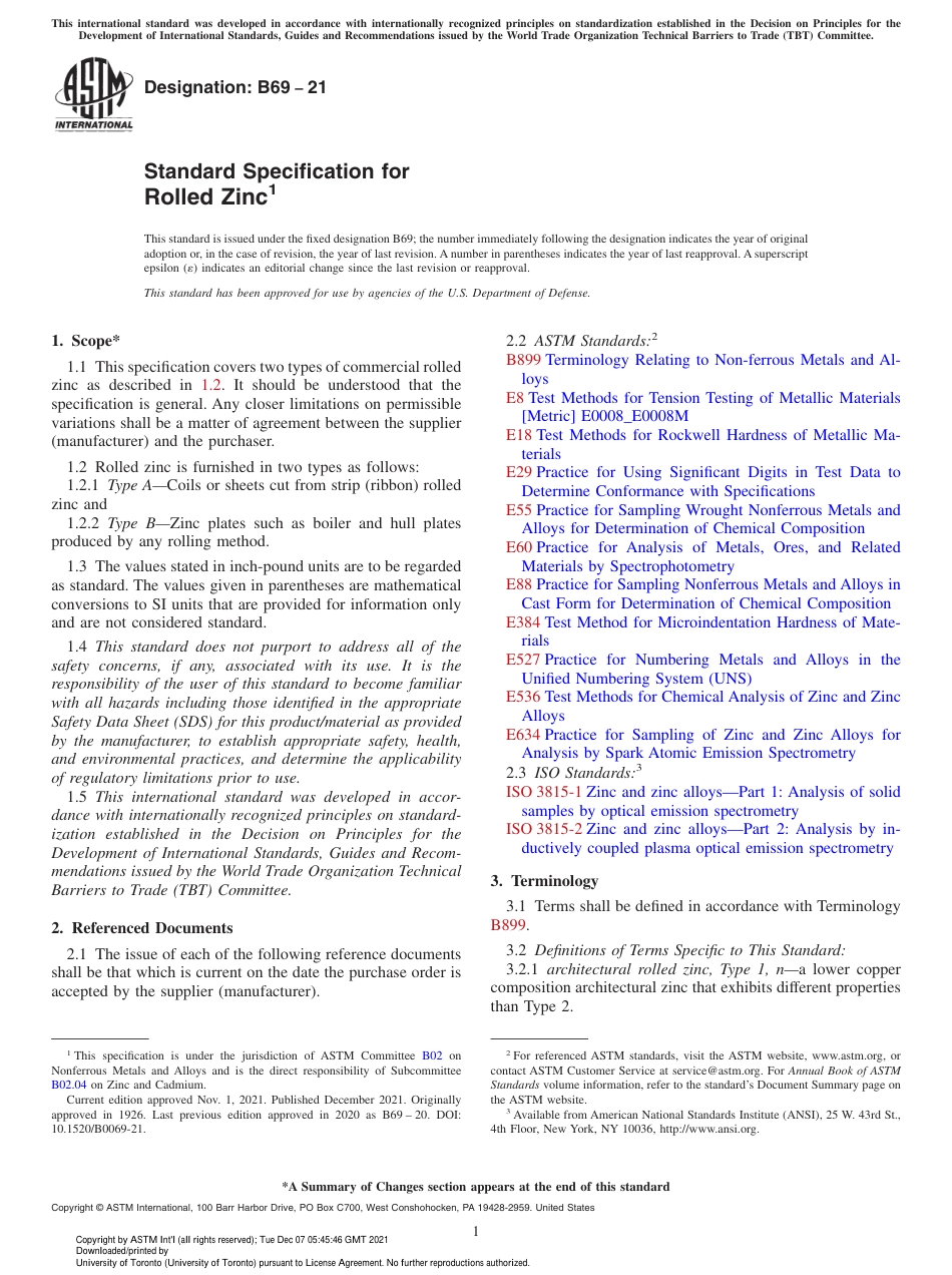 ASTM B69 - 21.pdf_第1页