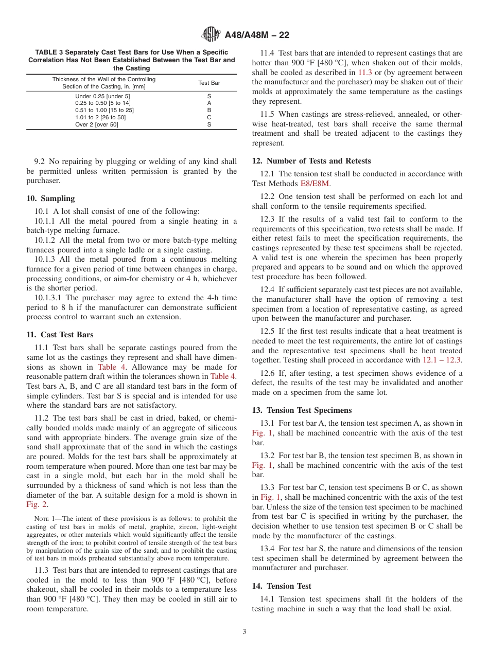 ASTM A48 - A 48M - 22.pdf_第3页