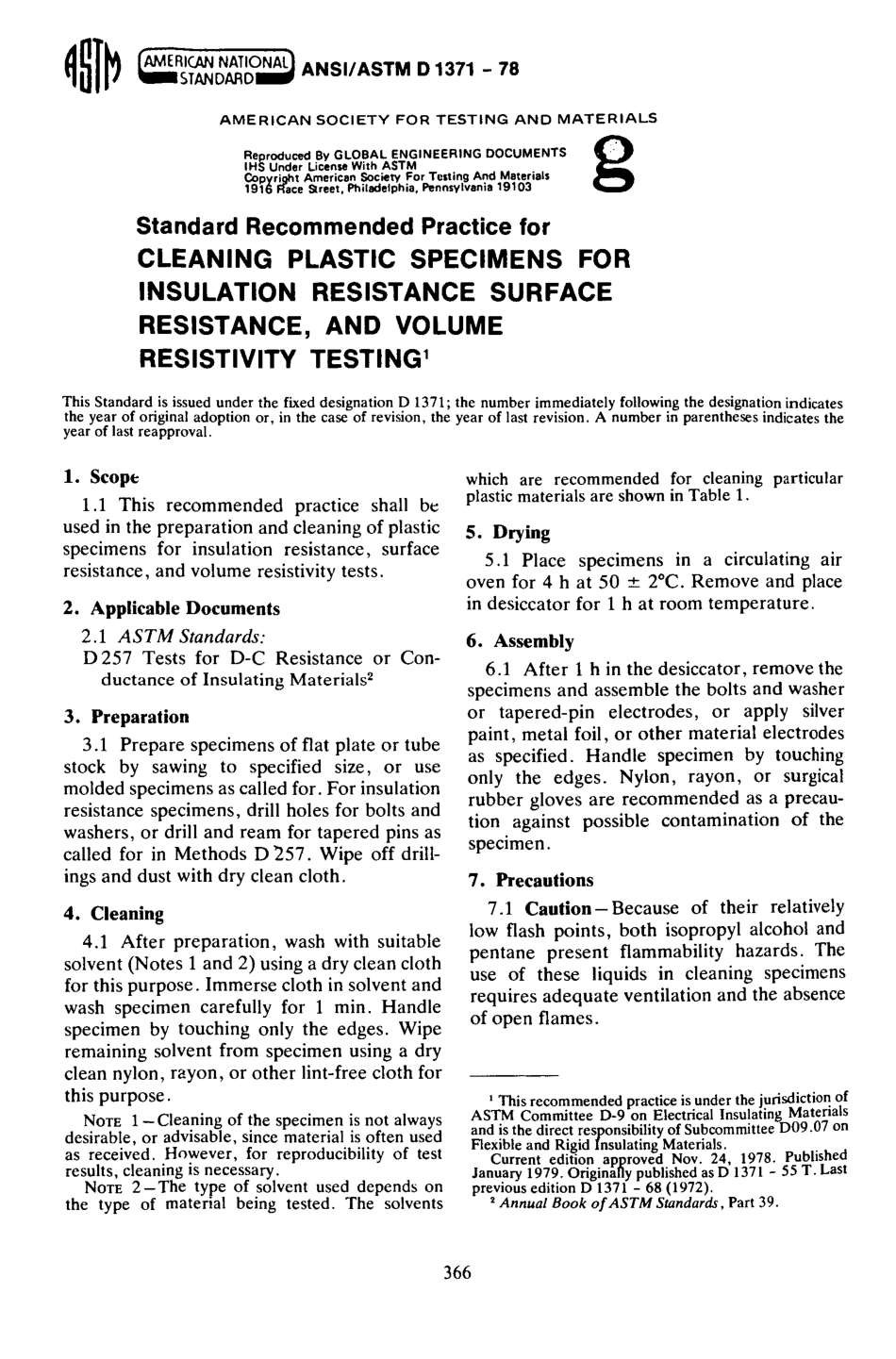 ASTM D1371 - 78 scan.pdf_第1页