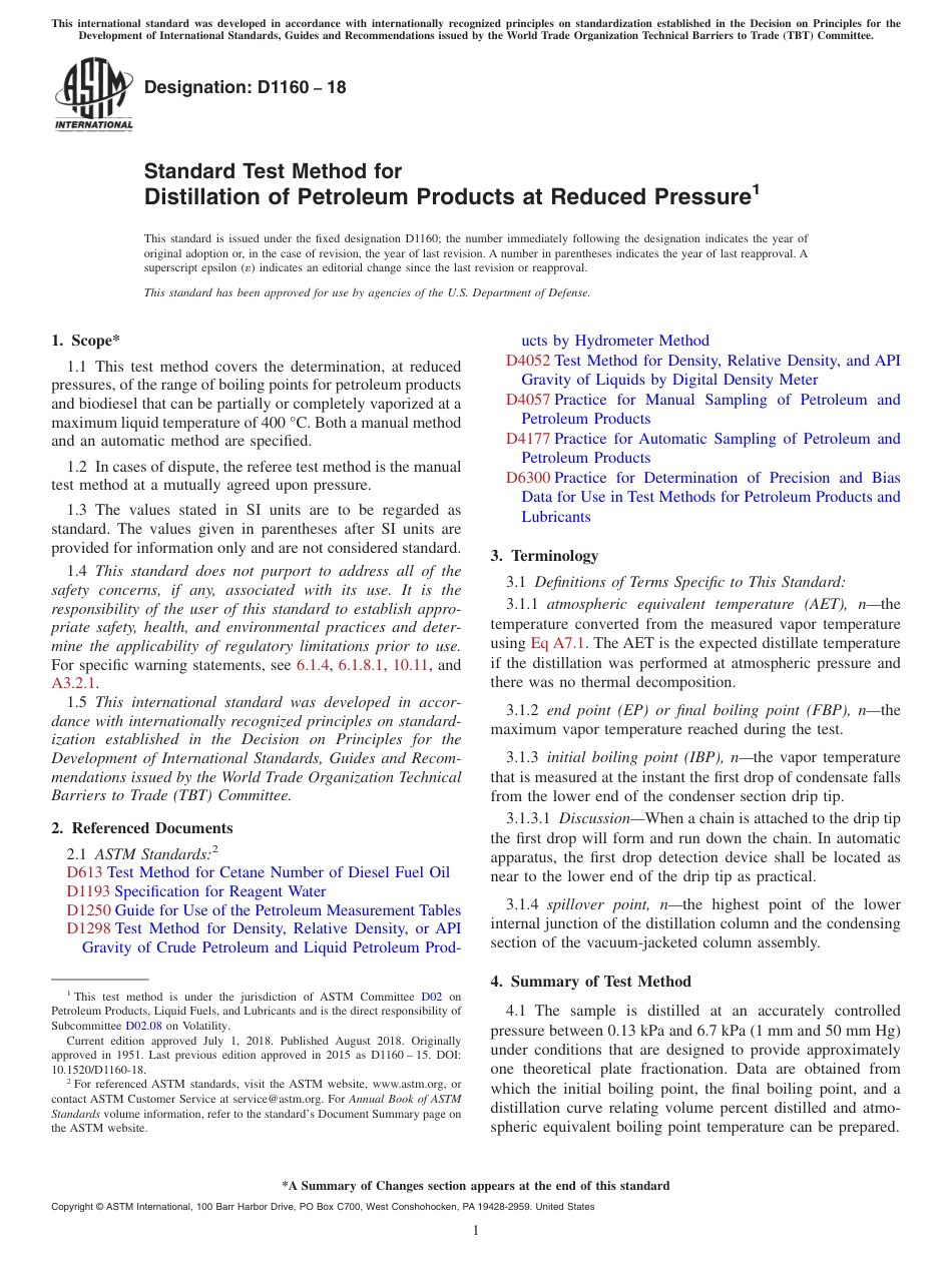 ASTM D1160 - 18.pdf_第1页