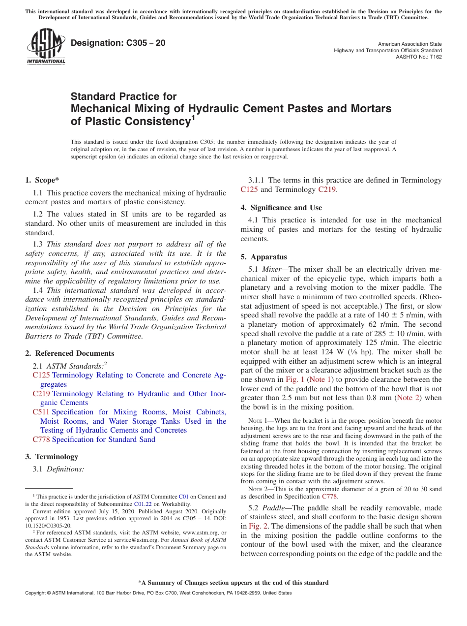 ASTM C305 - 20.pdf_第1页
