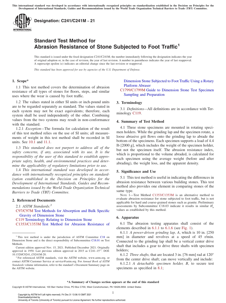 ASTM C241 - C 241M - 21.pdf_第1页