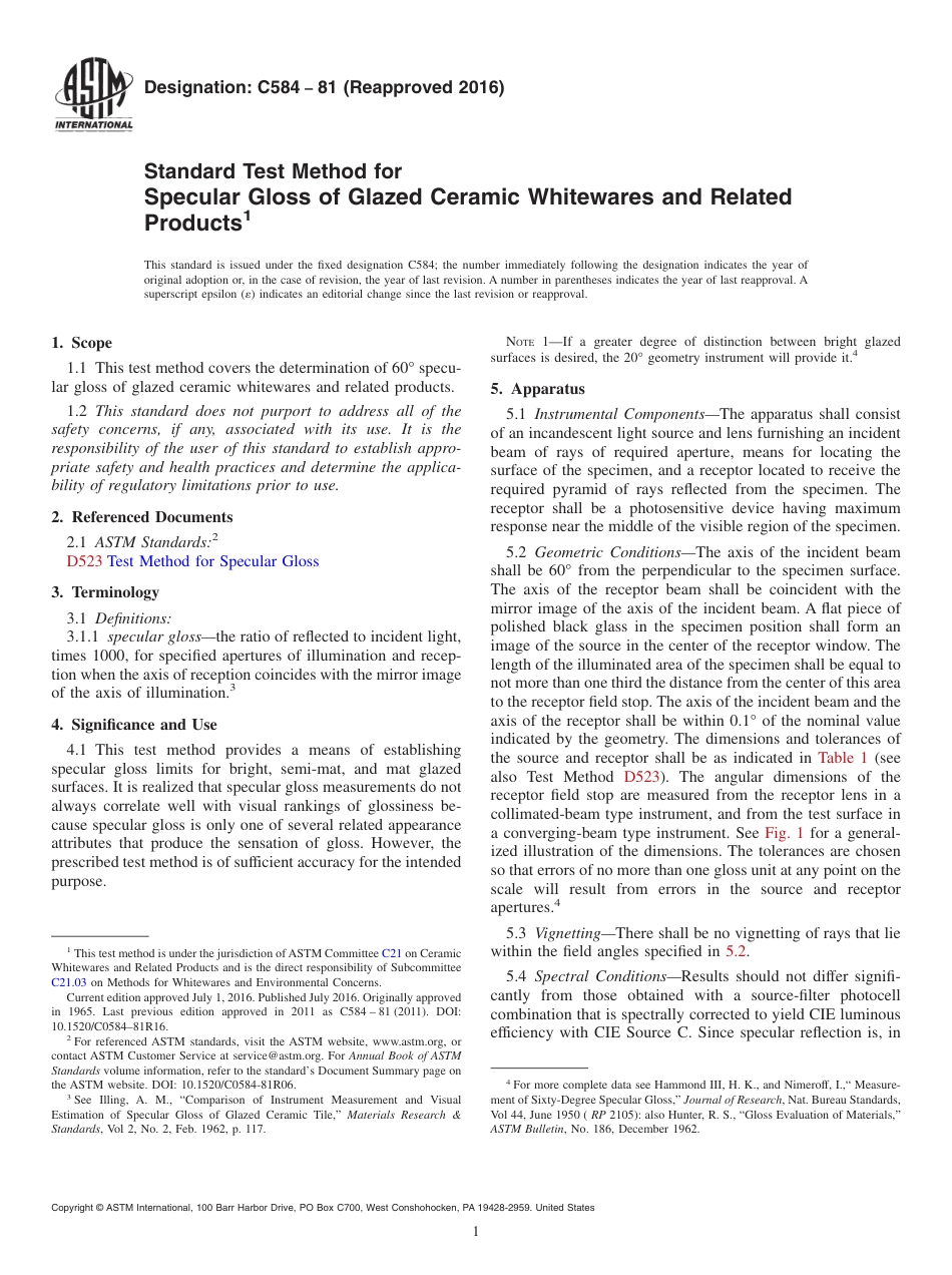 ASTM C584 - 81 (2016).pdf_第1页