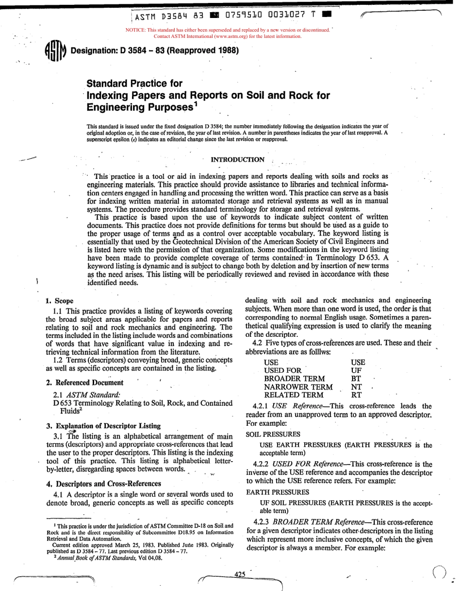 ASTM D3584 - 83 (1988) scan.pdf_第1页