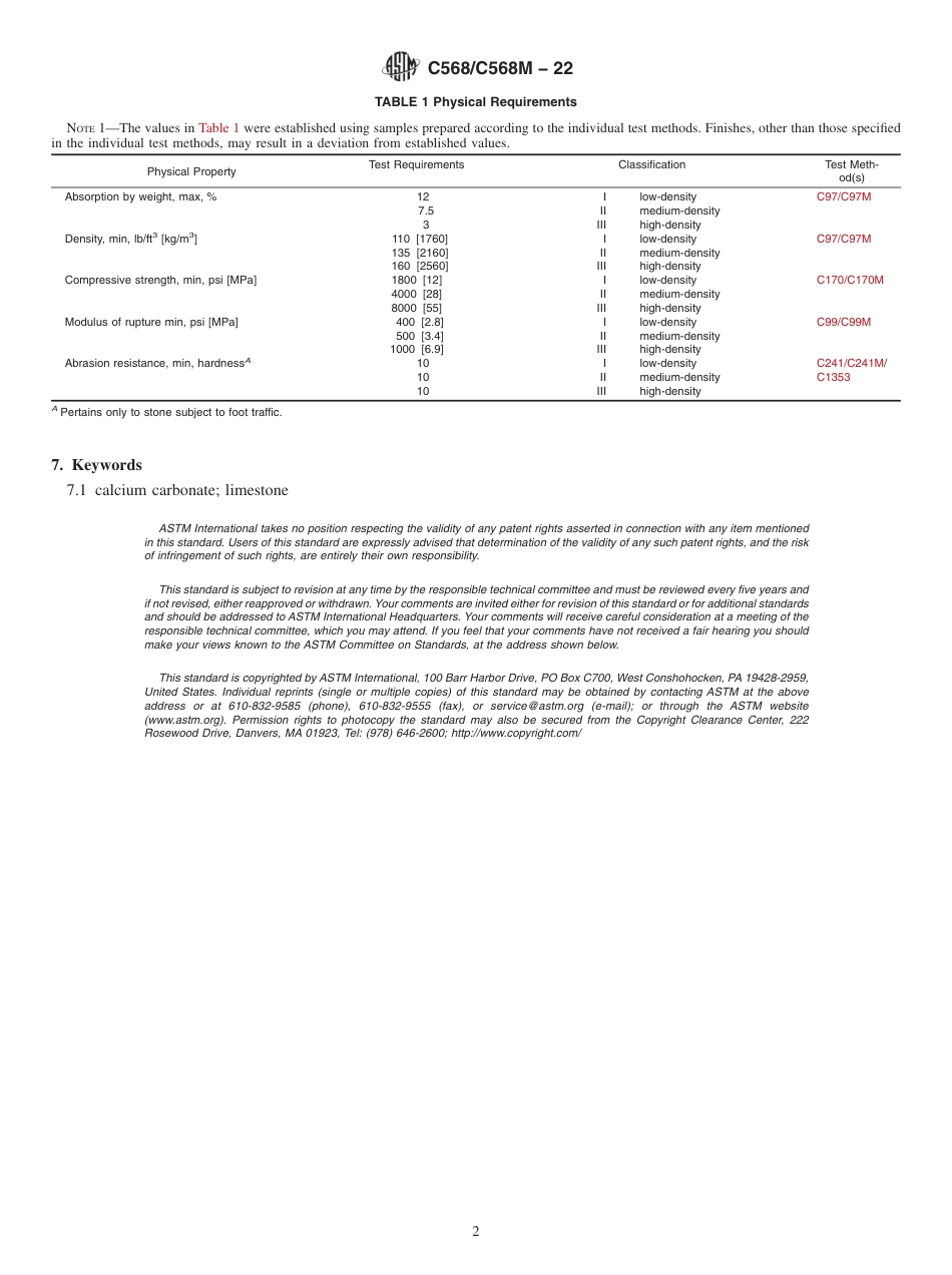 ASTM C568 - C 568M - 22.pdf_第2页